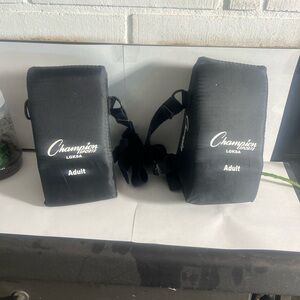 Champion Sports Black VR leg savers Protectors